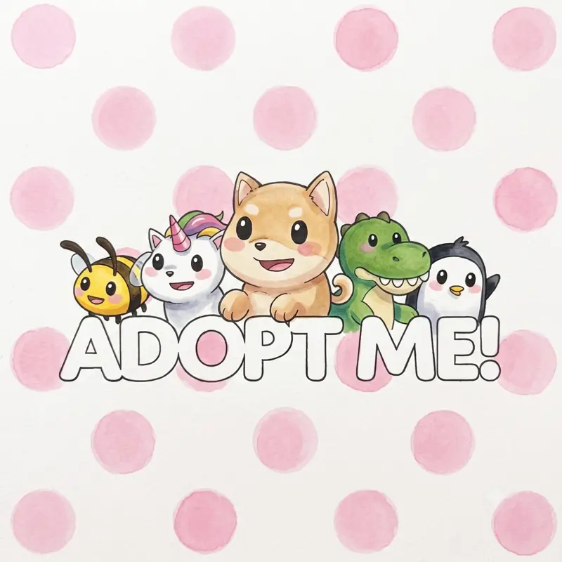 42 Adopt Me Coloring Pages: Free Printable Pets
