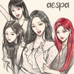 37 Aespa Coloring Pages: Free K-Pop Printables
