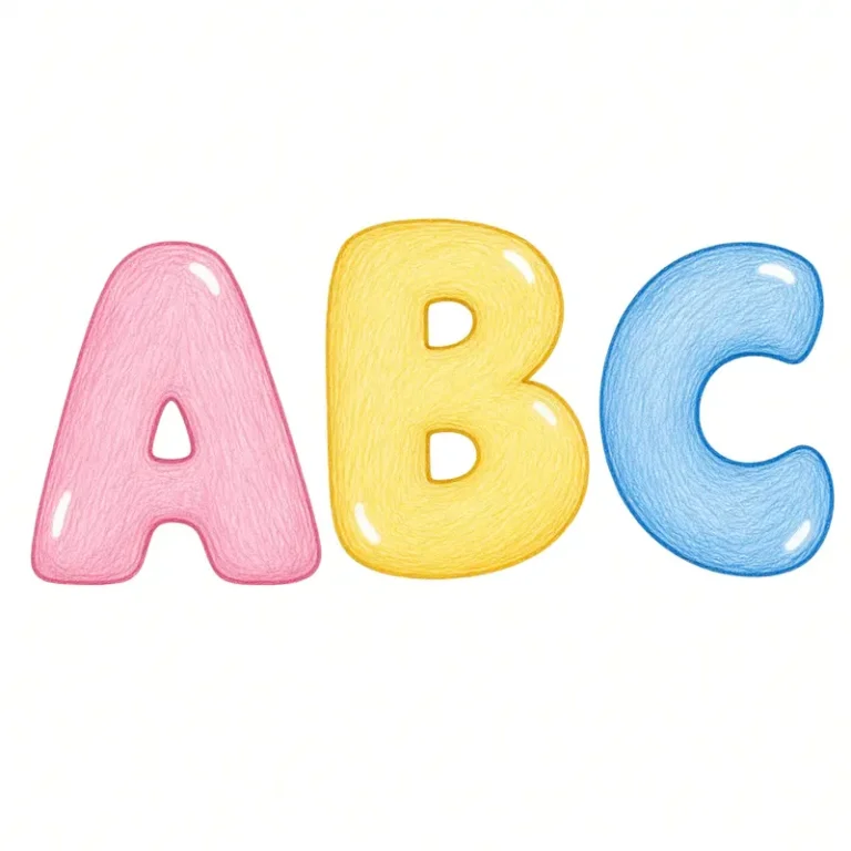 34 Dibujos de Alfabeto para Colorear e Imprimir