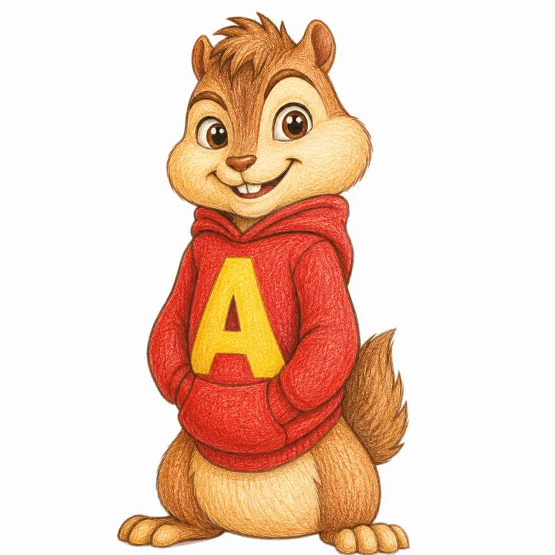 16 Alvin And The Chipmunks Coloring Pages: Pop Star Portraits