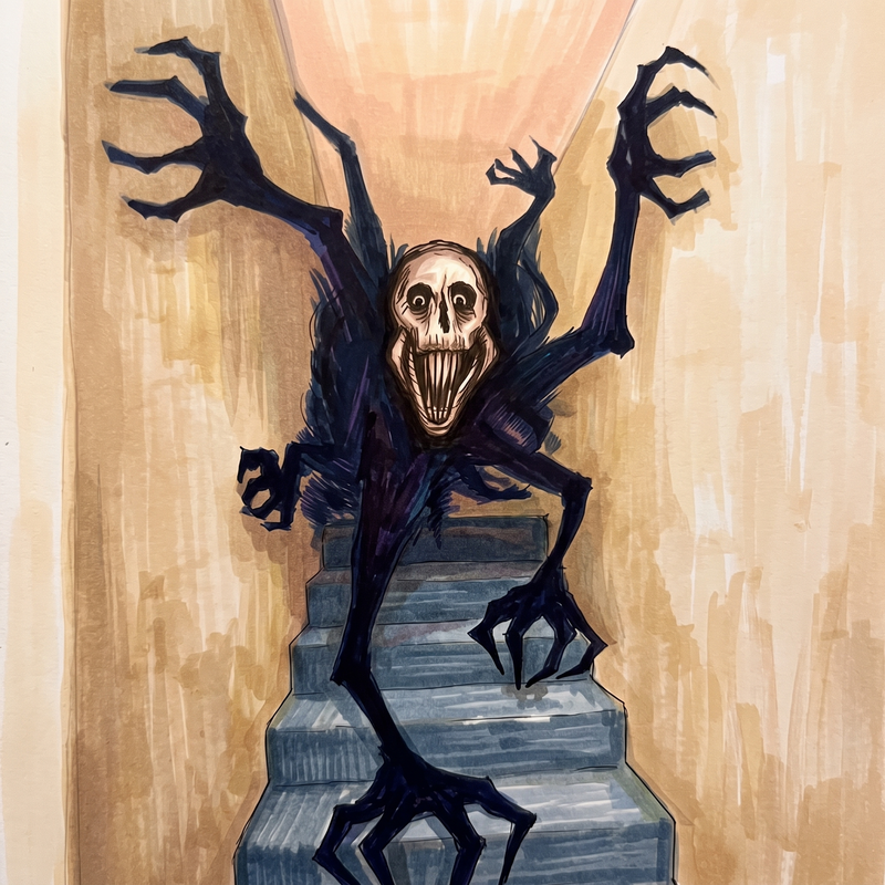 42 Analog Horror Coloring Pages: Eerie VHS Art