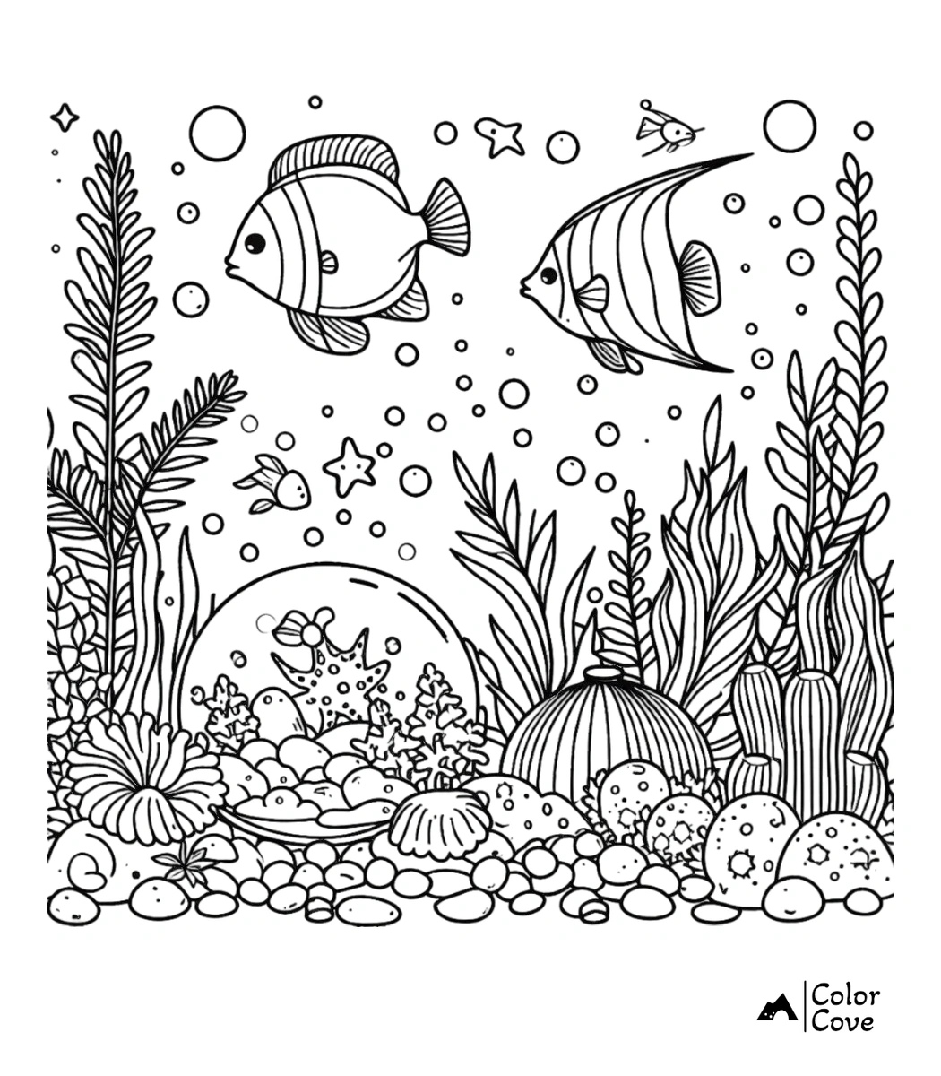 coloring page of a coloring book