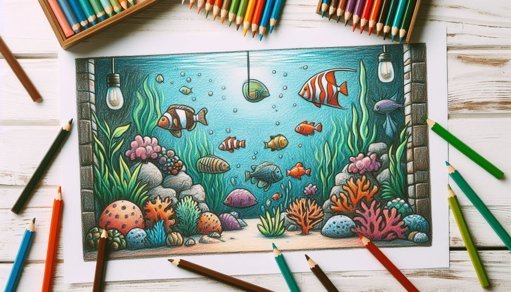 29 Free Aquarium Coloring Pages