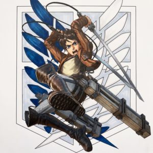 Dibujos de Attack on Titan: Gratis para Imprimir