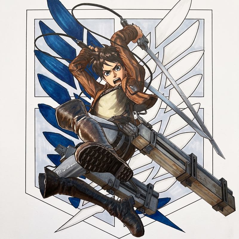 34 Attack On Titan Coloring Pages: Free Printables