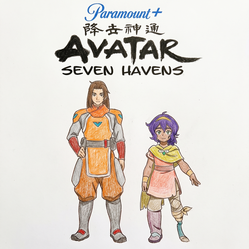 10 Coloriages Avatar Seven Havens à Imprimer Gratuit