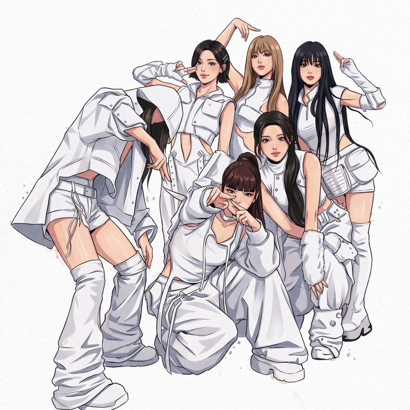 30 BABYMONSTER Coloring Pages: Free K-Pop Printables