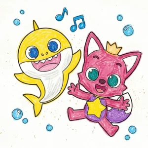 38 Baby Shark Coloring Pages: Free Underwater Adventure Prints