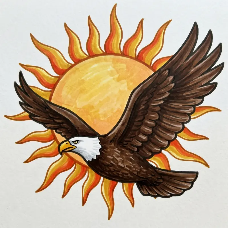 60 Bald Eagle Coloring Pages: Majestic National Symbol Art