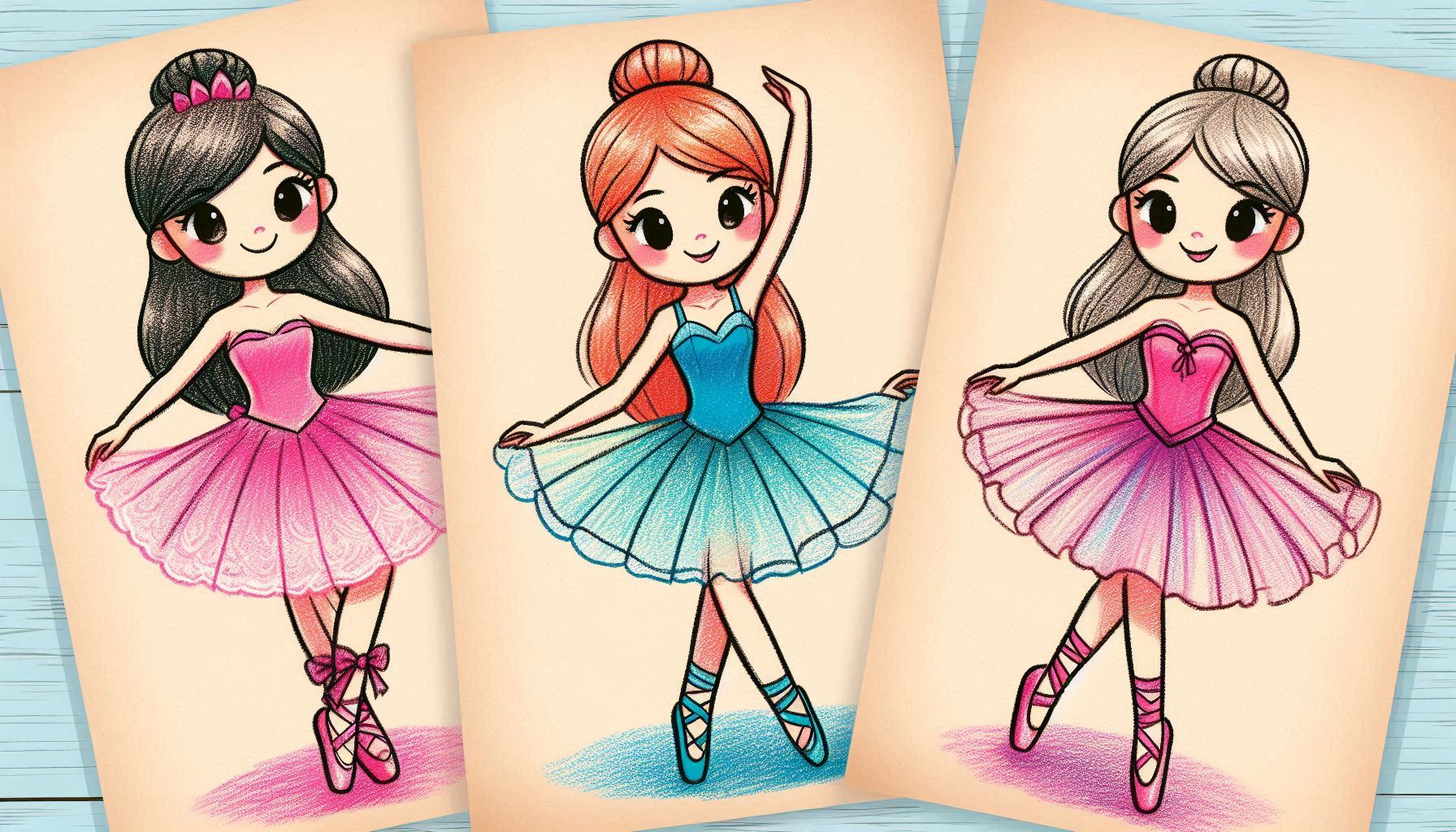 24 Free Ballerina Coloring Pages