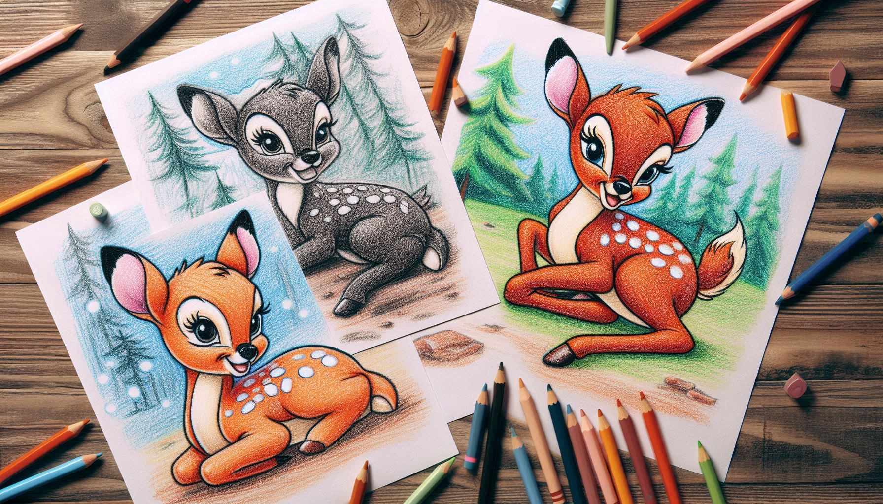 24 Free Bambi Coloring Pages