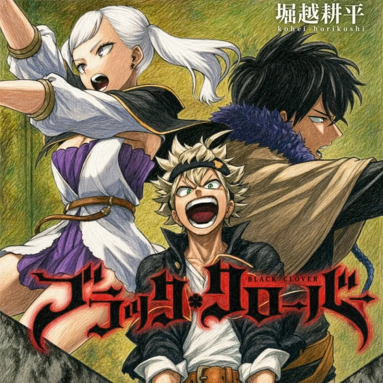 56 Black Clover Coloring Pages: Magic Showdowns