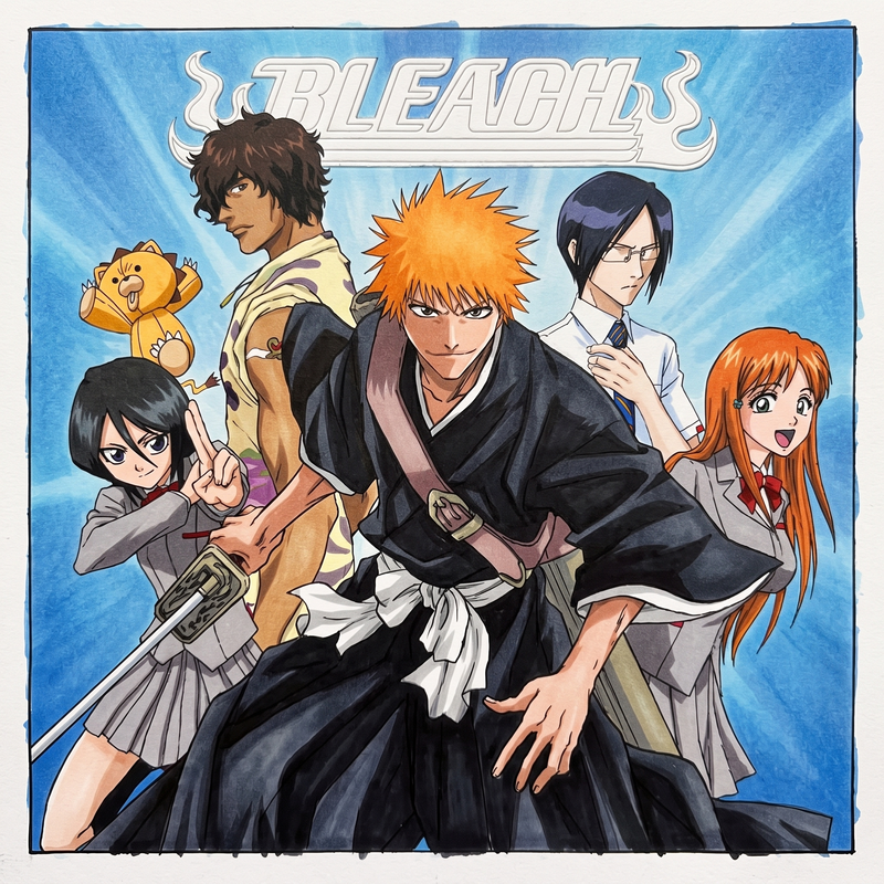 65 Coloriages Bleach : Dessins Épiques de Shinigami