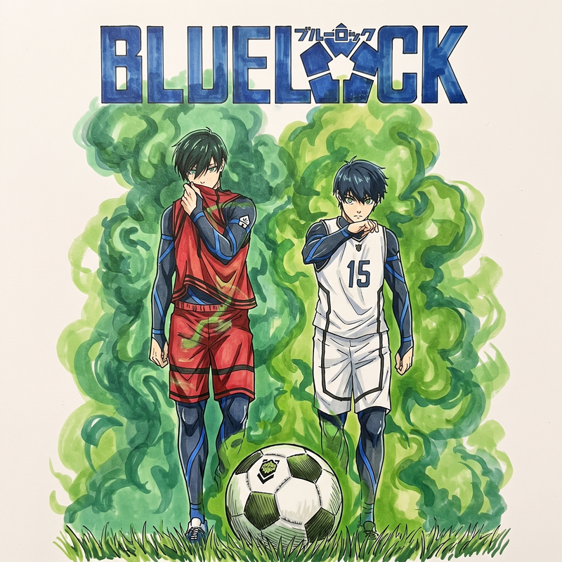 34 Blue Lock Coloring Pages: Free Printables