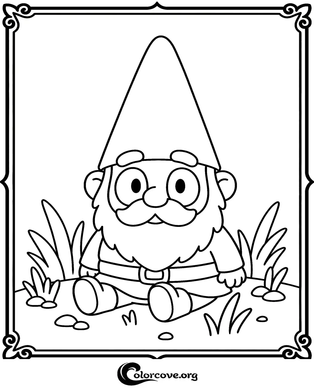 Bring the magic of Bluey home with this adorable garden gnome coloring page. Download and print this fun, high-quality coloring sheet for kids in seconds.