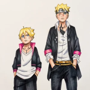 38 Dibujos de Boruto para Colorear e Imprimir