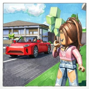 32 Brookhaven Rp Coloring Pages: Creative Roblox Roleplay Fun