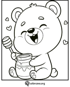 a cartoon girl hugging a teddy bear