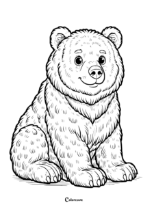 24 Free Brown Bear Coloring Pages
