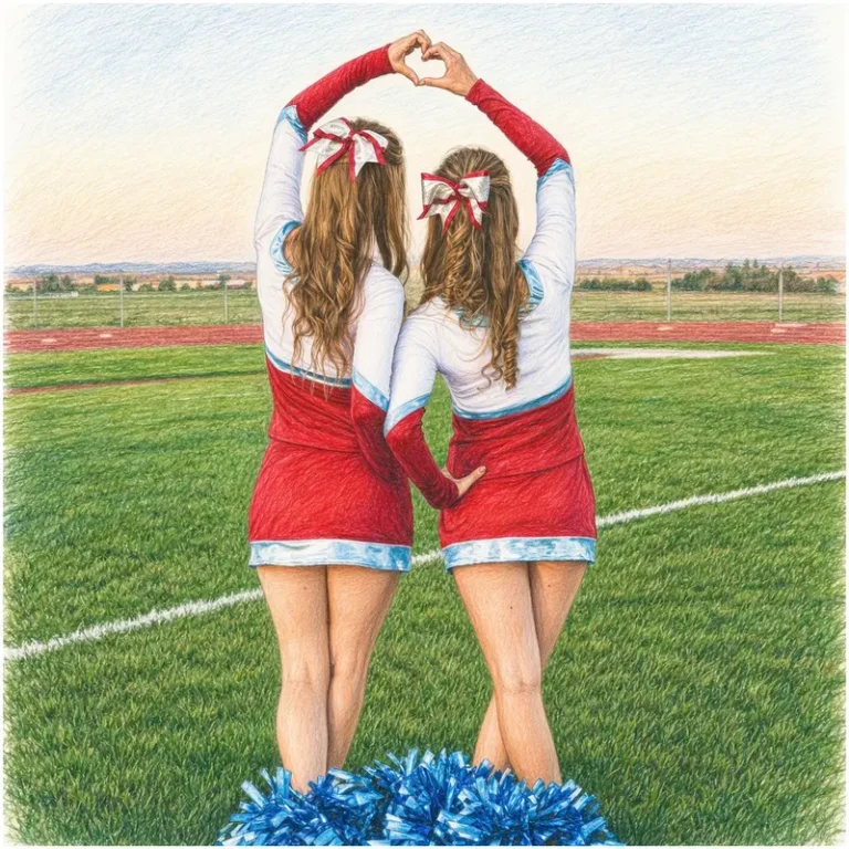 25 Cheerleading Coloring Pages: Free Printable Sheets