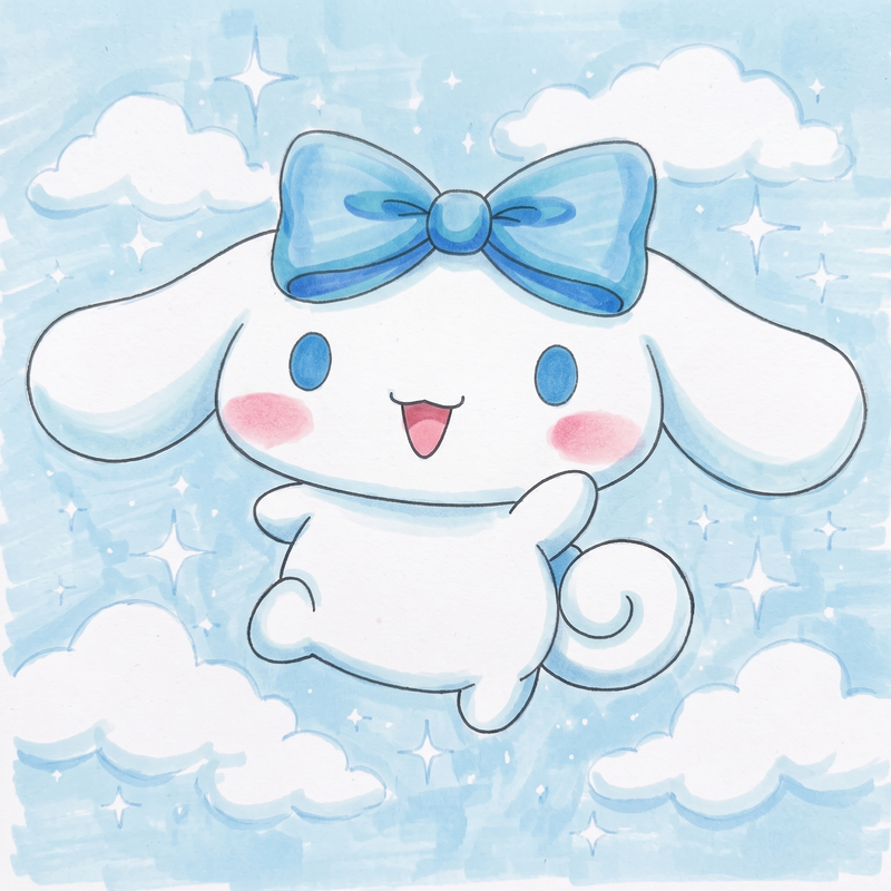 35 Cinnamoroll Coloring Pages: Cute Kawaii Art