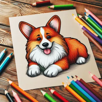 22 Free Corgi Coloring Pages