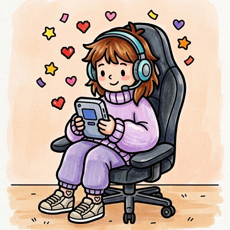 41 Cozy Gamer Aesthetic Coloring Pages: Lo-Fi Chill Vibes