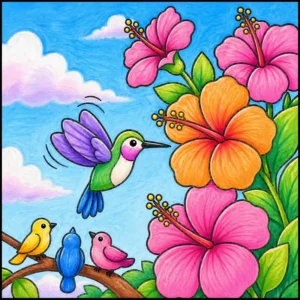 56 Cute Bird Coloring Pages: Free Printable Illustrations