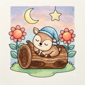 40 Cute Deer Coloring Pages: Whimsical Forest Adventures