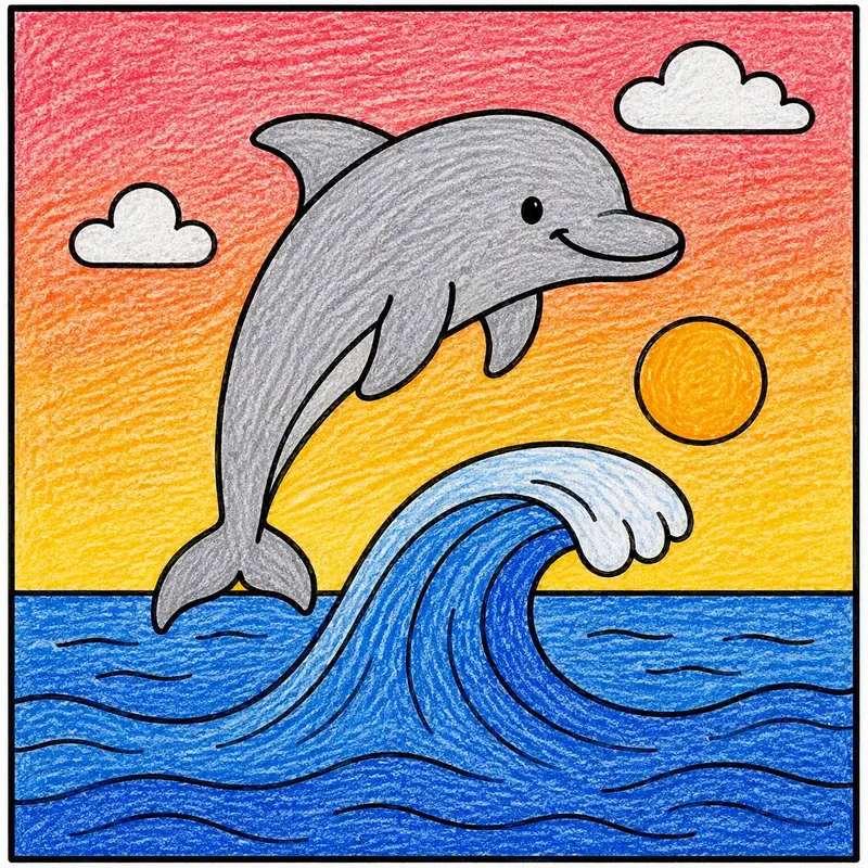 52 Cute Dolphin Coloring Pages (Free Printables for Kids)