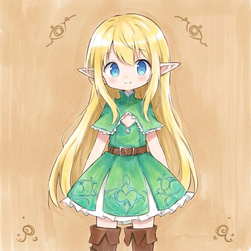 26 Free Cute Elf Coloring Pages