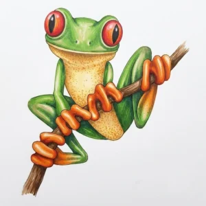 39 Cute Frog Coloring Pages: Whimsical & Aesthetic Designs