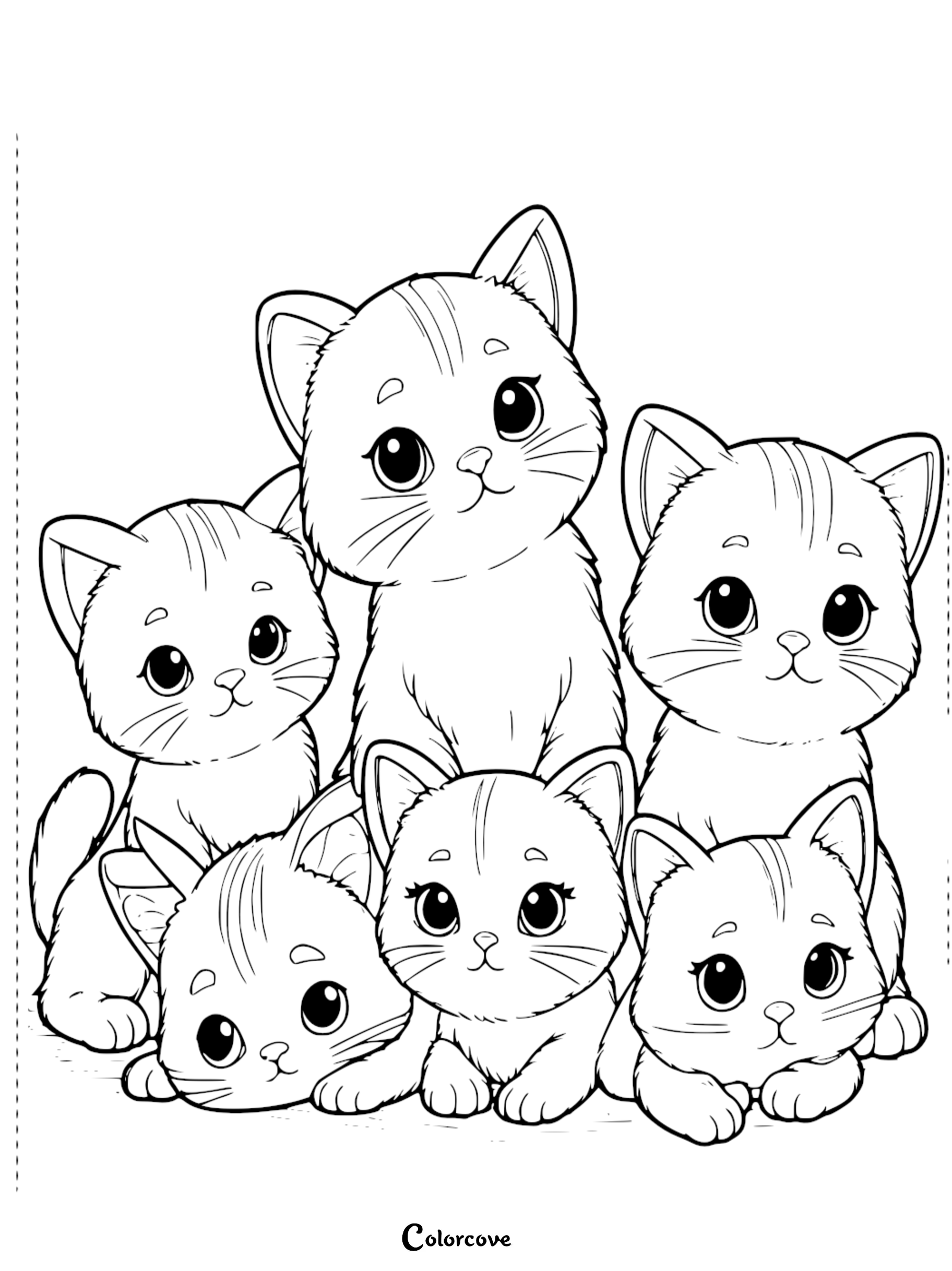 59 Cute Kitten Coloring Pages Free Printable Fun ColorCove 59 Cute Kitten Coloring Pages Free Printable Fun ColorCove