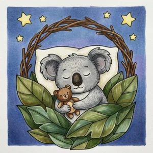 34 Cute Koala Coloring Pages: Adorable Printable Designs