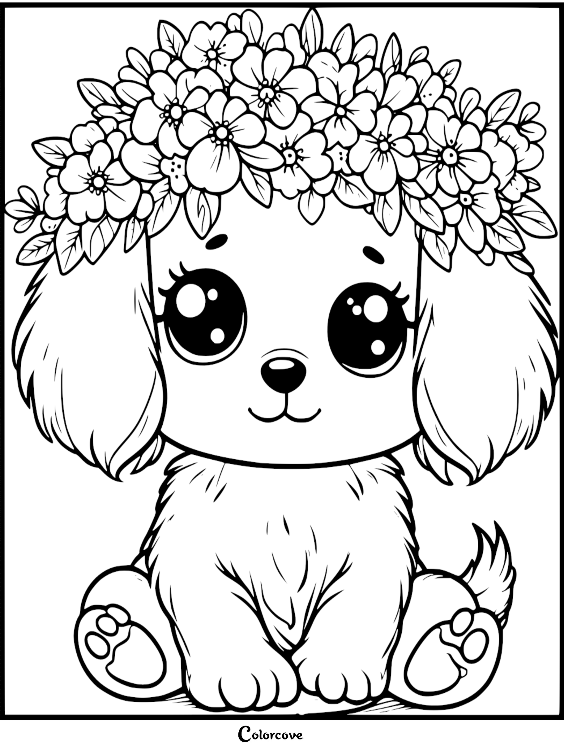 Coloring Pages Cute Puppy Coloring Pages Cute Puppy