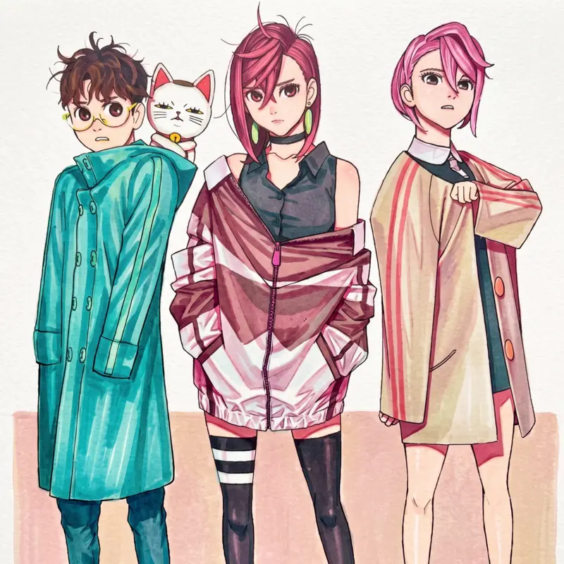 38 Dandadan Coloring Pages: Free Anime Line Art