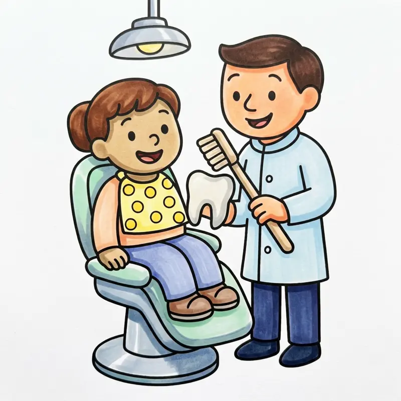 33 Dentist Coloring Pages: Conquer Dental Anxiety Through Art