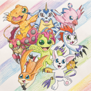 107 Dibujos de Digimon para Colorear e Imprimir