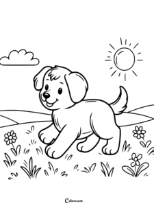 26 Free Dog Coloring Pages