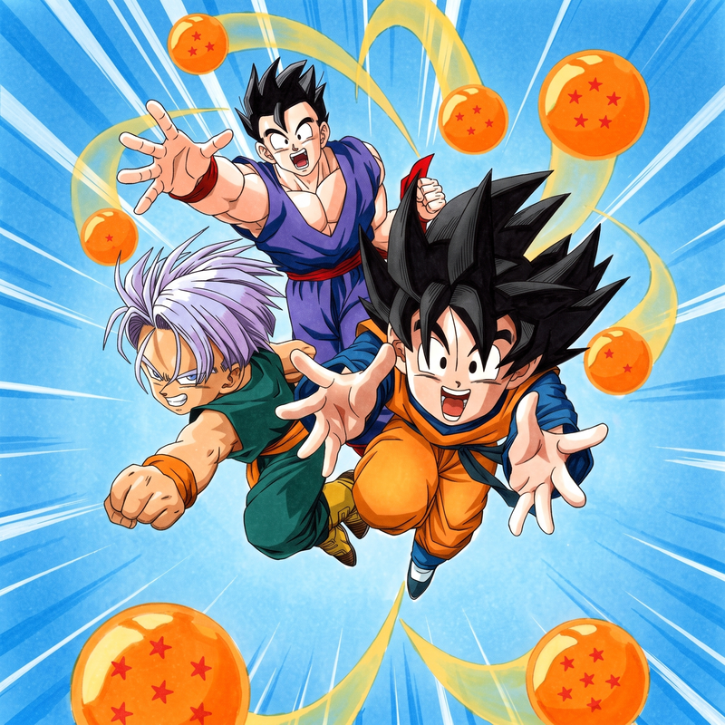 86 Coloriages Dragon Ball : Action Super Saiyan