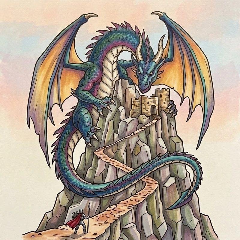 45 Dragon Coloring Pages: Epic Mythical Creatures to Color