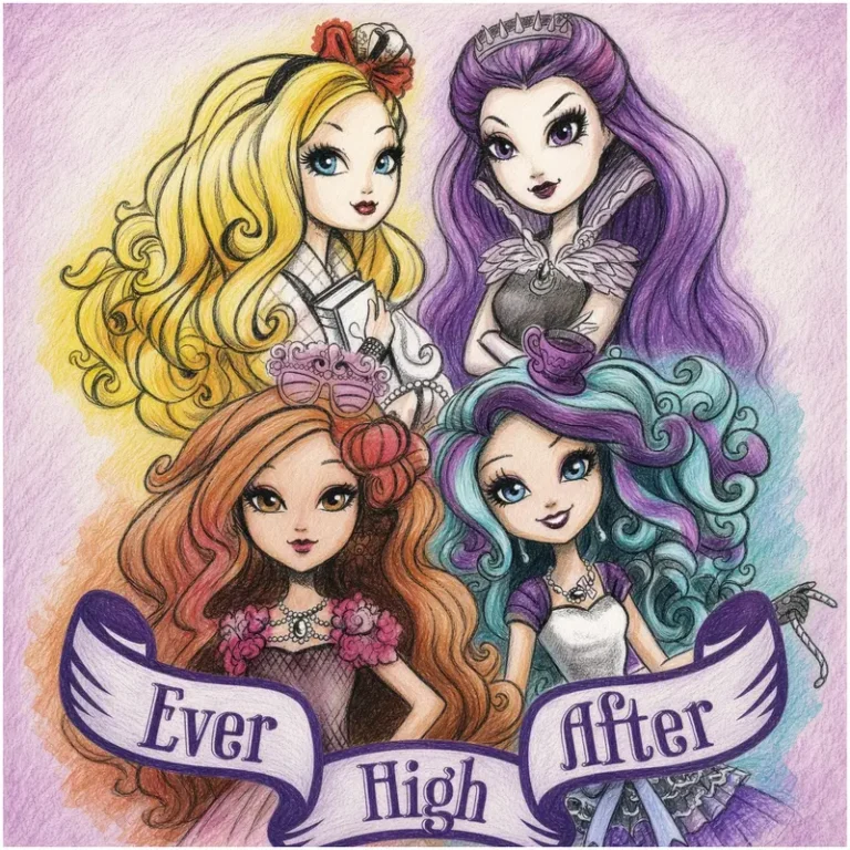 31 Ever After High Colorear: Gratis Imprimibles