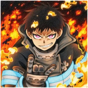 Dibujos de Fire Force para Colorear: Octava Brigada