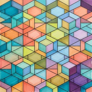 30 Fractal Coloring Pages: Intricate Zen Geometry