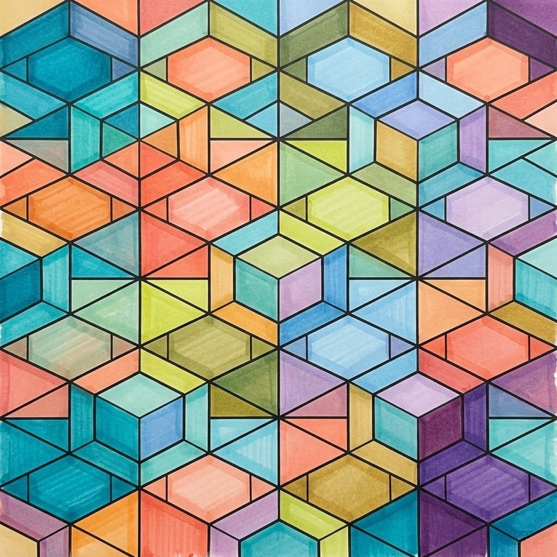 30 Fractal Coloring Pages: Intricate Zen Geometry