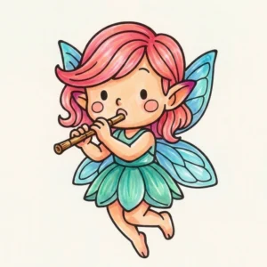 52 Free Fairy Coloring Pages: Enchanting Designs for Magical Art