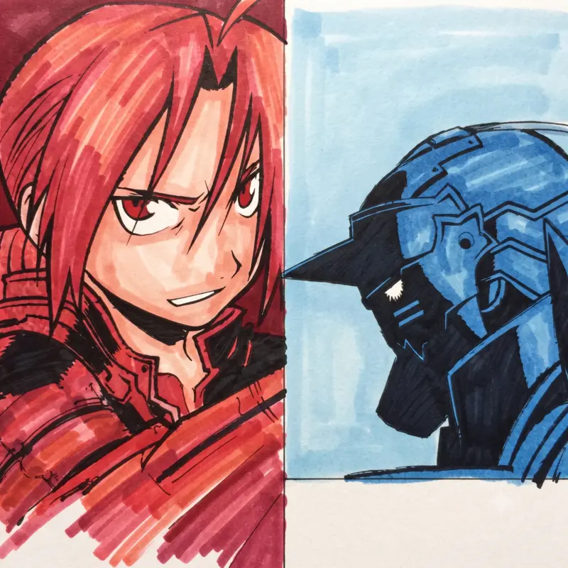 37 Fullmetal Alchemist Coloring Pages: Epic Line Art