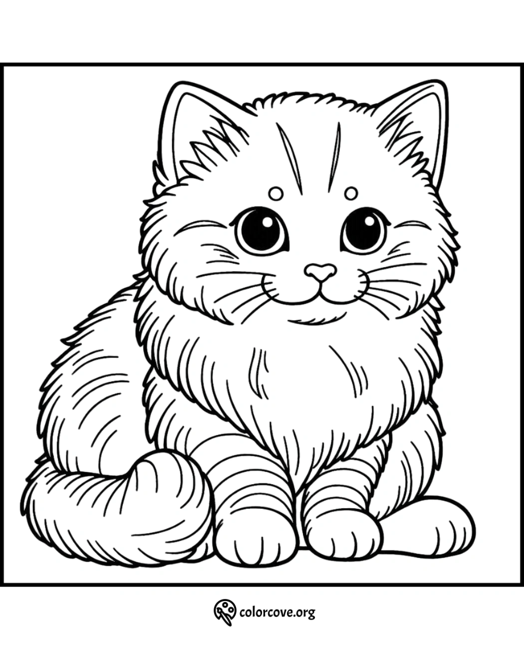 a black and white drawing of a cat