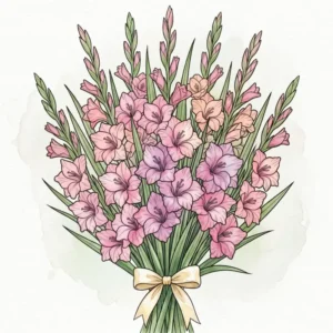 29 Beautiful Gladiolus Coloring Pages (Free Printables)