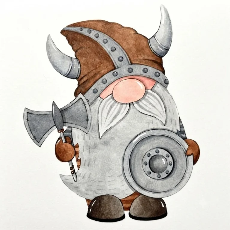 28 Gnomos para Colorear: Magia y Diversión